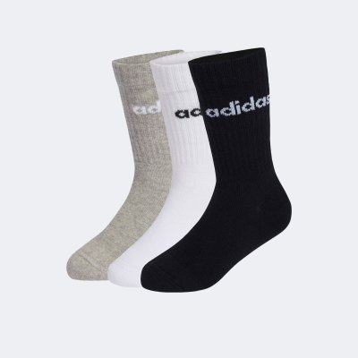 Комплект детских носков adidas Linear Kids Crew Socks (3 пары)