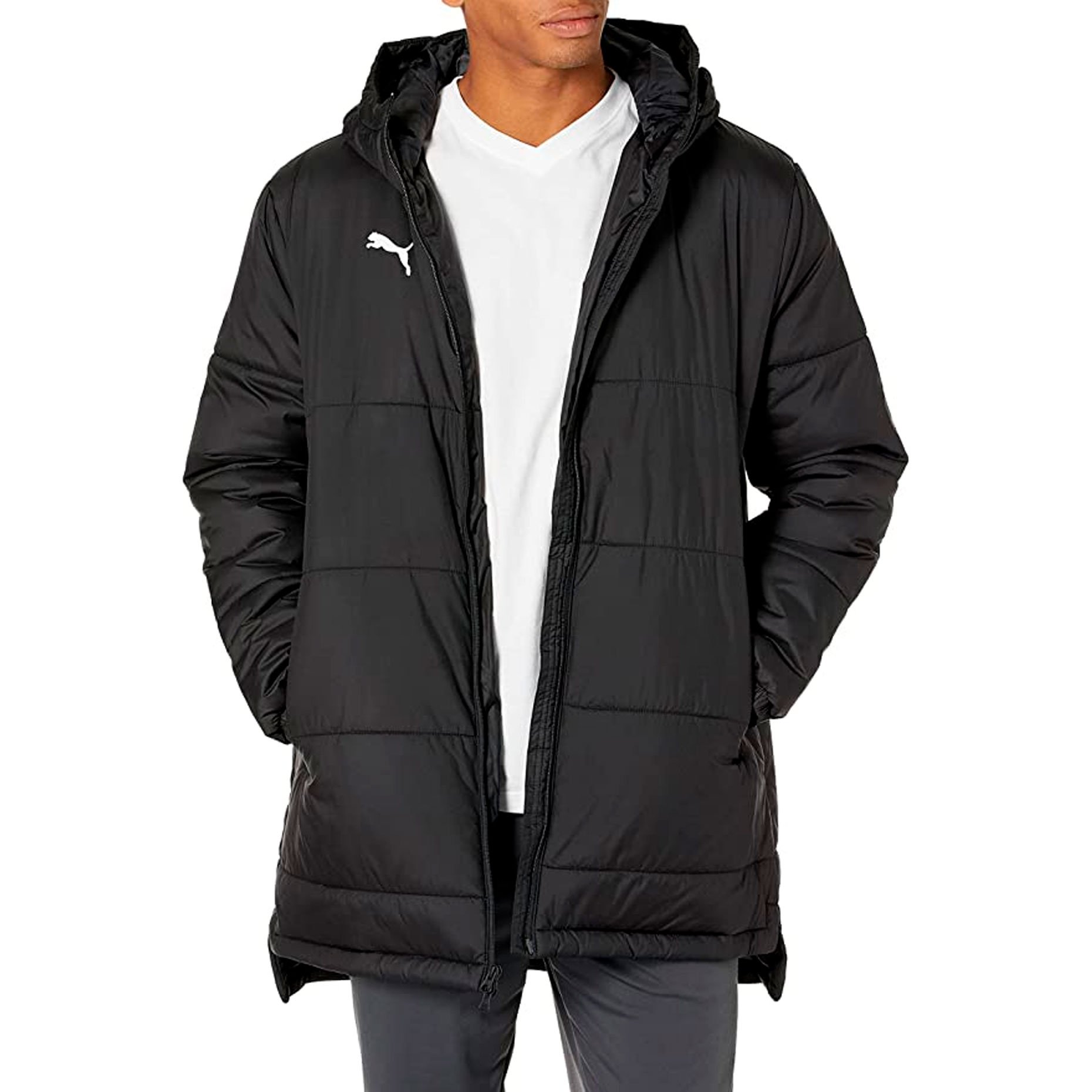 Куртка утепленная Puma Bench Jacket 65726803 купить в Москве, цены –  интернет-магазин Footballmania