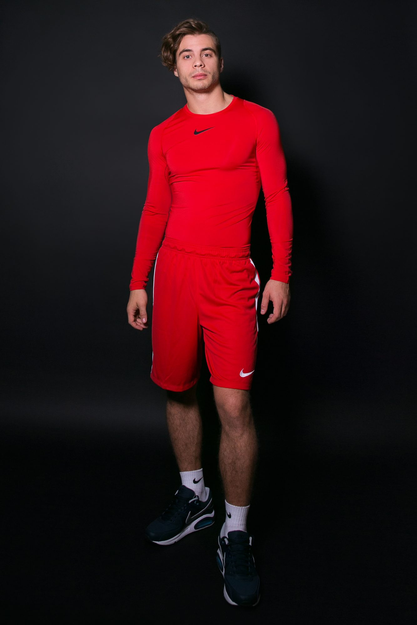 Футболка компрессионная с длинным рукавом Nike Pro Top